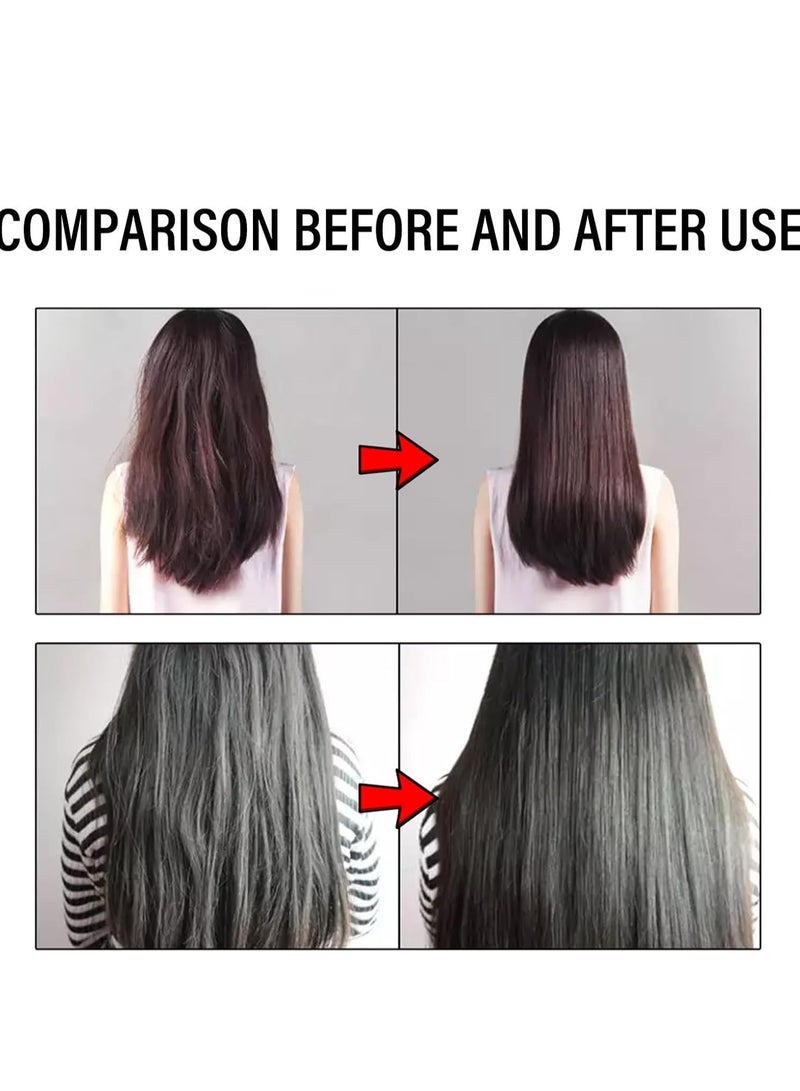 إيلهو قناع الشعر الذي يترك على الشعر ، قناع الشعر الجزيئي ، يصلح الشعر الجاف أو التالف ، العناية بالشعر الناعم الحريري ، عكس تلف الشعر من التبييض ، اللون ، الخدمات الكيميائية والحرارة ، مناسب لجميع أنواع الشعر 50 مل - Image 5